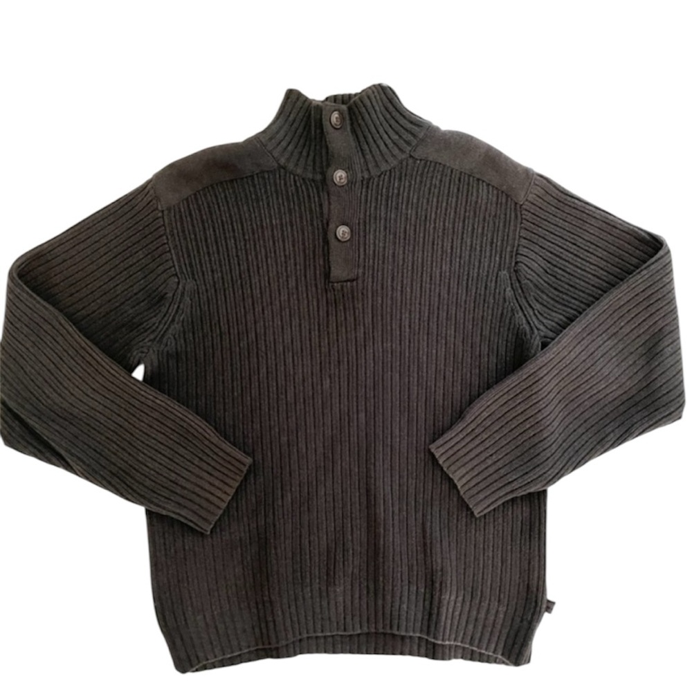 Timberland Dark Gray Henley Pullover
Sweater | Size L | NWOT